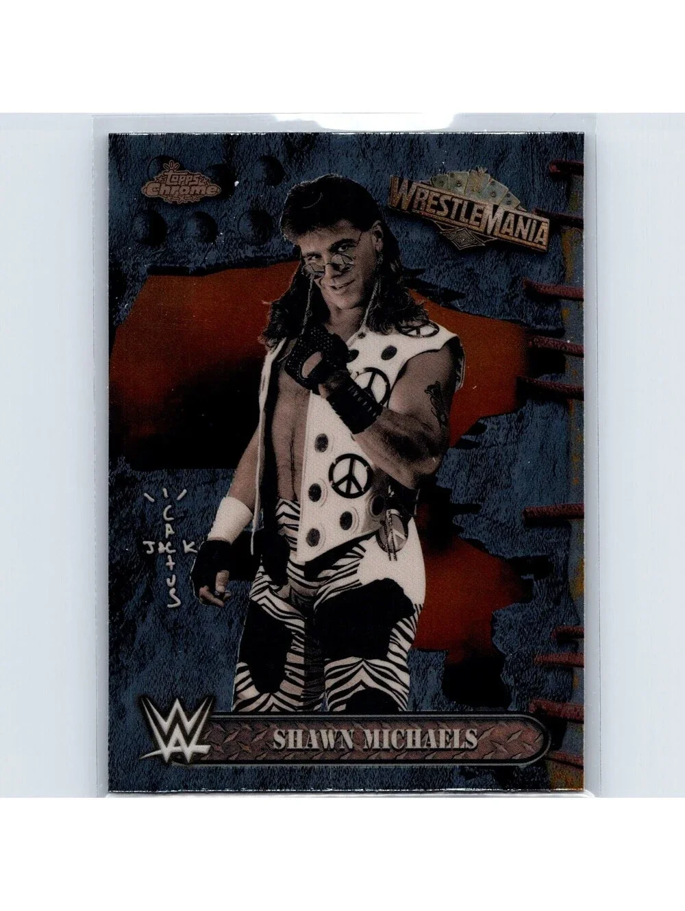 2025 Topps Chrome Cactus Jack Shawn Michaels Base #80